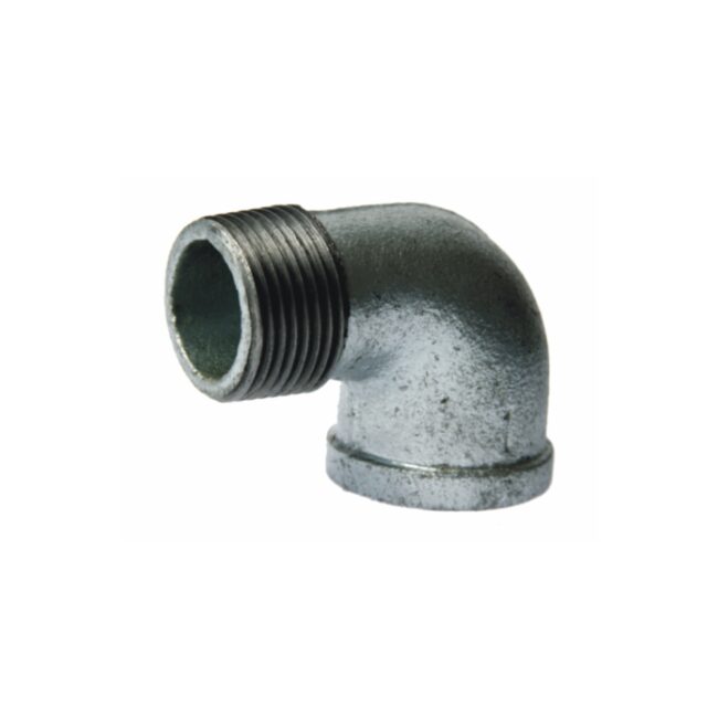 Galvanised MXF Elbow
