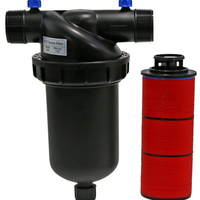 Inline Irrigation Water Screen Filter